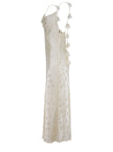 Robe rotation en soie.