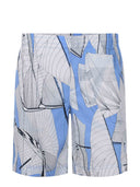 Msgm shorts gemaakt van lichtblauw/wit