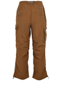 Y pantalones de vagabundo hechos de nylon mixto