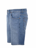 DonDup 'Derick' Shorts Stone Wash Stretch Denim.