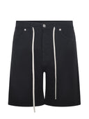 Bermuda Shorts Made Of Denim.