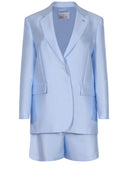 Manuel Ritz Tailored Suit Made Of Satin.