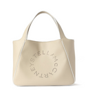 Stella Mc Cartney Logo Tote Bag Eco Alter Mat W/Contrast Piping