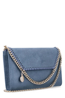 Portafoglio Falabella di Stella Mccartney CON/Borsa a catena Eco Shaggy Deer con catena color oro chiaro
