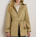 Lauren Ralph Lauren Sb Rg Pu 30" Lined Coat