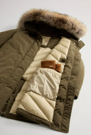 Parka in pelliccia Woolrich Grace