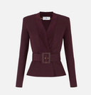 Giacca in maglia Elisabetta Franchi con cintura