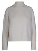 Elisabetta Franchi Jacquard Rhombus Pullover