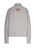 Elisabetta Franchi Jacquard Rhombus Pullover