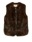 Twin Set Eco Fur Vest
