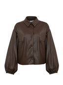Twin Set Leather Effect Jacket