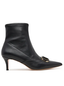 Twin Set Leather Effect Ankle Boots