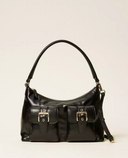 Bolso De Hombro Twin Set Con Bolsillos Y Hebillas