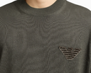 Emporio Armani Maglione Con Parche Aquila