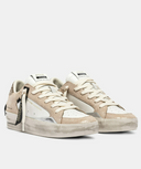 Crime London Sk8 Deluxe Wedge Champagne Dust