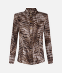 Elisabetta Franchi Alligator Print Shirt