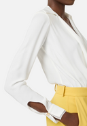 Body Elisabetta Franchi in georgette di viscosa