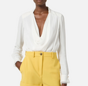 Body Elisabetta Franchi in georgette di viscosa