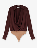 Elisabetta Franchi viscose Georgette bodysuit