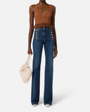 Elisabetta Franchi Palazzo Jeans