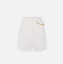 Elisabetta Franchi Shorts With Jewel Logo