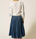 Twin Set Denim Skirt