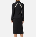 Elisabetta Franchi Two Tone Cut Out Jacket