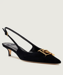 Zamszowy pantofelek Elisabetta Franchi