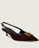 Elisabetta Franchi Suede Slingback