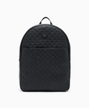 Emporio Armani 徽标皮革背包