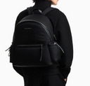 Emporio Armani nylon rugzak met monogrambelettering