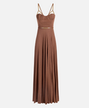 Elisabetta Franchi Lame' Jersey Dress