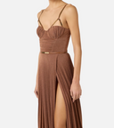 Elisabetta Franchi Lame' Jersey Dress