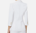 Elisabetta Franchi Jacket In Double Layer Stretch Crepe