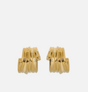 Elisabetta Franchi Logo Earrings