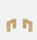 Elisabetta Franchi Strass Earrings
