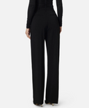 Pantalone In Tessuto Crepe Elisabetta Franchi