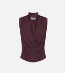 Elisabetta Franchi Georgette Top
