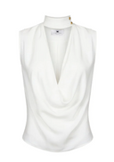 Elisabetta Franchi Georgette Top