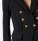 Elisabetta Franchi Jacket With Raw Cut Patterns