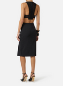 Elisabetta Franchi Logo Detail Skirt