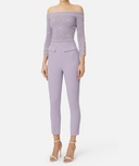 Elisabetta Franchi Double Stretch Crepe Trousers