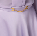 Elisabetta Franchi Logo Duchesse Skirt