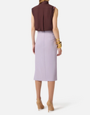 Elisabetta Franchi Skirt With Jewel Plaque