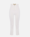 Elisabetta Franchi Logo Details Trousers