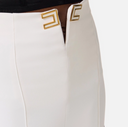 Elisabetta Franchi Logo Details Trousers
