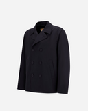 Herno Pea Coat In Dean
