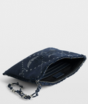 Zadig & Voltaire Angel Pouch Denim Monogram
