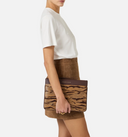Elisabetta Franchi Tiger Print Bag Envelope