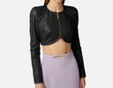 Elisabetta Franchi Ostrich Print Jacket